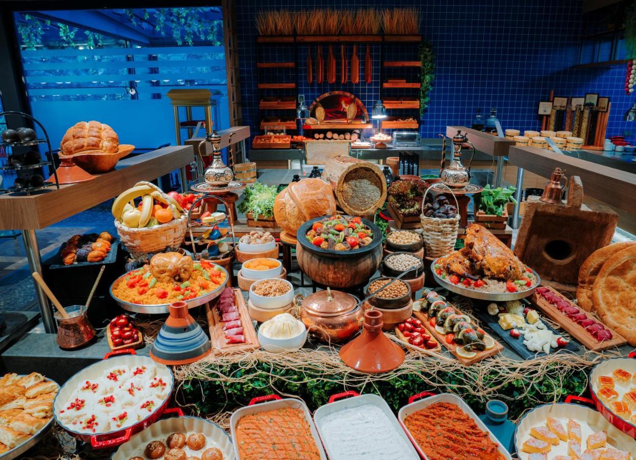 Mercure Trabzon Hotel מראה חיצוני תמונה A buffet at a hotel