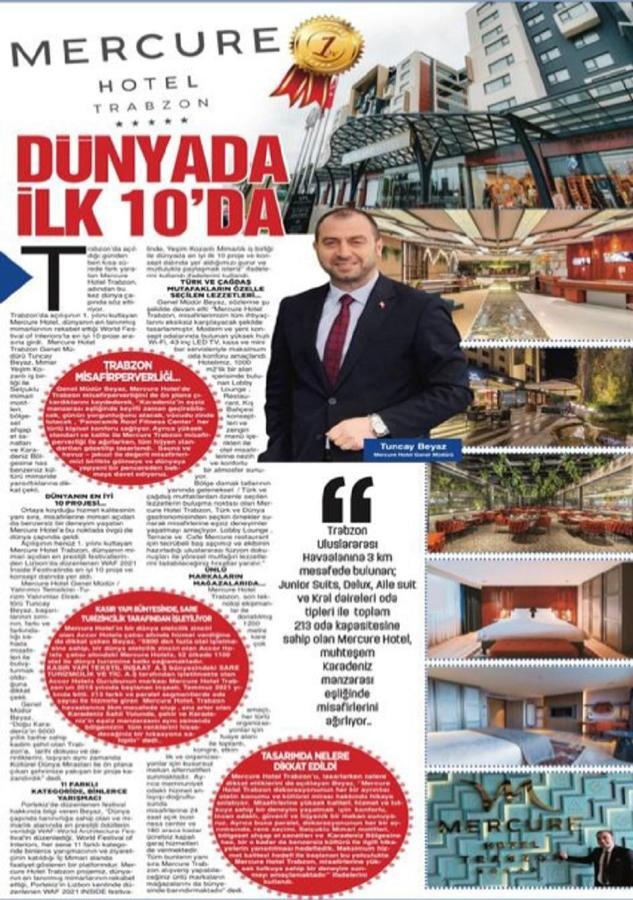 Mercure Trabzon Hotel מראה חיצוני תמונה Interview with the Turkish Ambassador to the United States, Burak Öztop